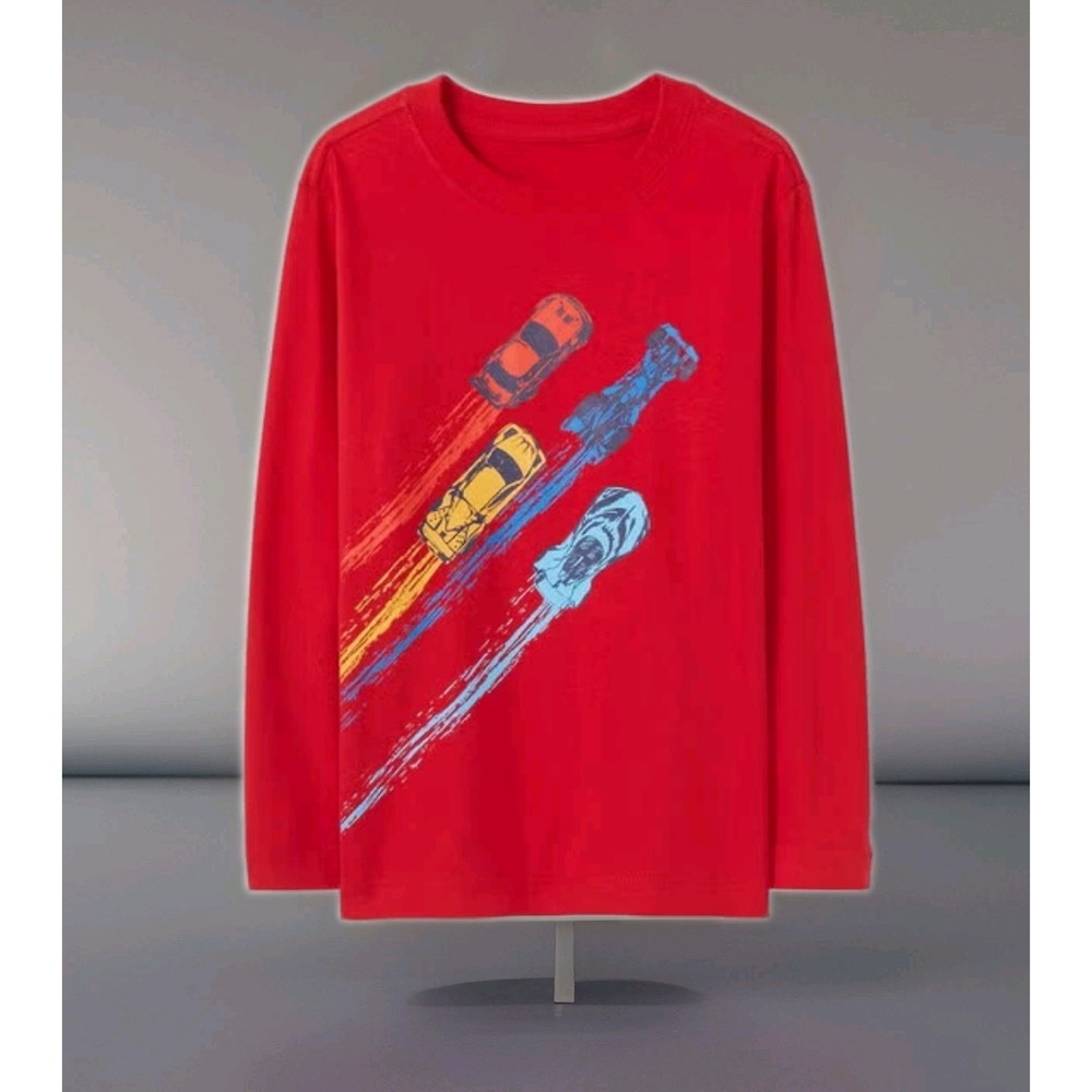 Hanna Andersson Sueded Jersey Art‎ Tee Size 100_/ US 4T